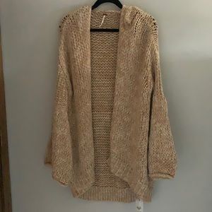 NWOT oversize free people cardigan